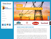 Tablet Screenshot of deltaelectricals.com